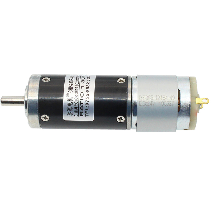 Chihai CHP-28GP-365S Planetary Gear Reduction Motor 12/25RPM Ratio 1:369