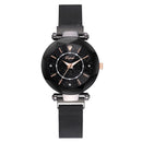 LVPAI P833 Star Dial Shining Unique Design Women Wrist Watch Full Steel Quartz Watches