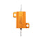RX24 25W 6R 6RJ Metal Aluminum Case High Power Resistor Golden Metal Shell Case Heatsink Resistance Resistor