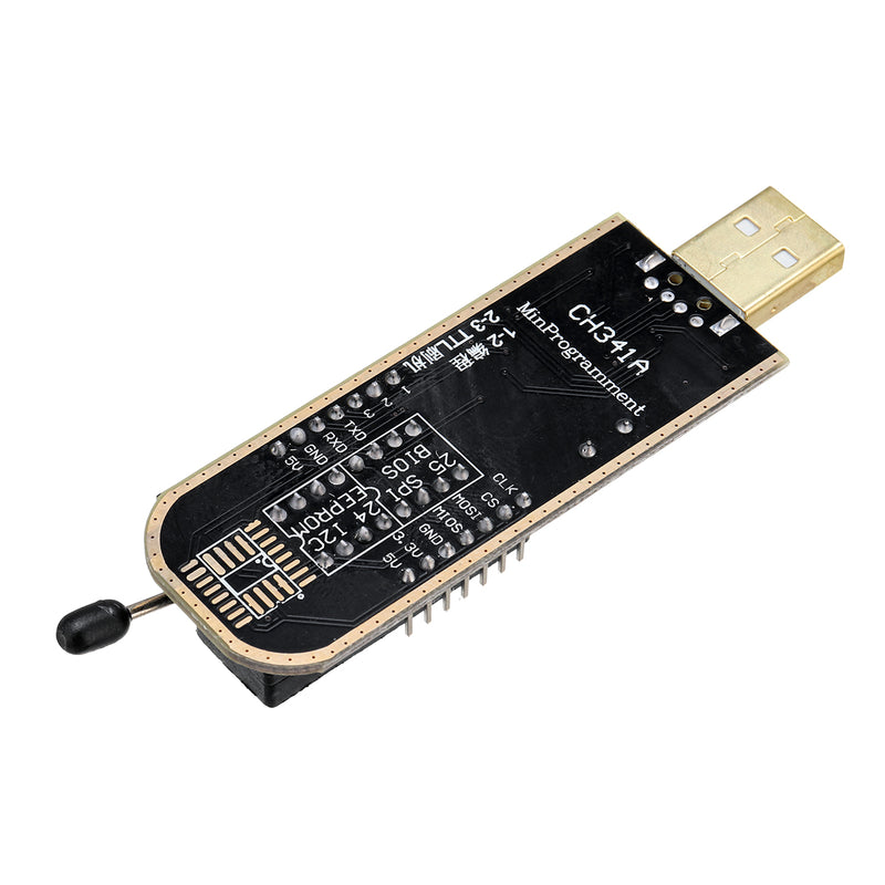 CH341A 24 25 Series EEPROM Flash BIOS USB Programmer + SOIC8 SOP8 Clip Adapter Module