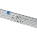 OT410 A4 Paper Cutter Straight Ruler Safe Clear Scale for A4 Paper Document Photo Cutting