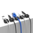 ORICO Crossed-Channel Earphone USB Cable Cord Winder Wrap Desktop Cable Organizer Wire Management Holder