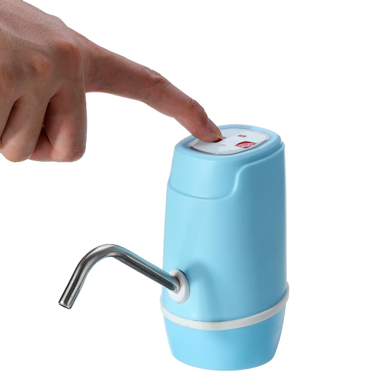 Portable DC 5V Automatic USB Electric Drinking Water Dispenser Gallon Bottle Pump W/ Water Pipe