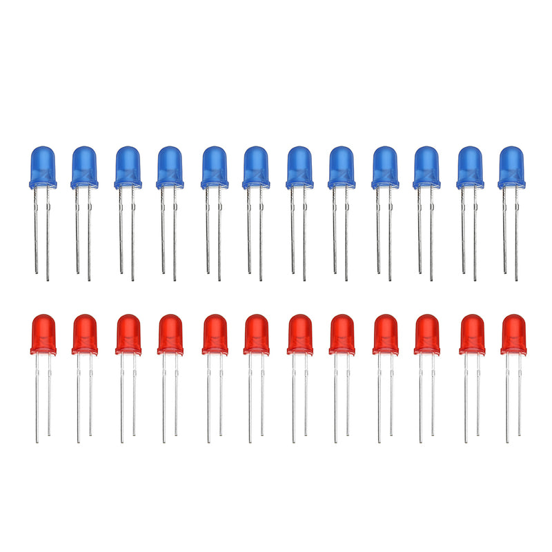 DIY Two Color LED Thunderbolt Flash Kit Teaching Kit