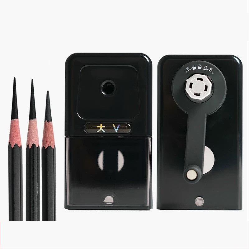 Large V Professional Manual Sketch Pencil Sharpener Generation 1.0 / 2.0 for Art Sketch Charcoal Pencils Artist Painting Drawing Tools Students School Office Supplies
