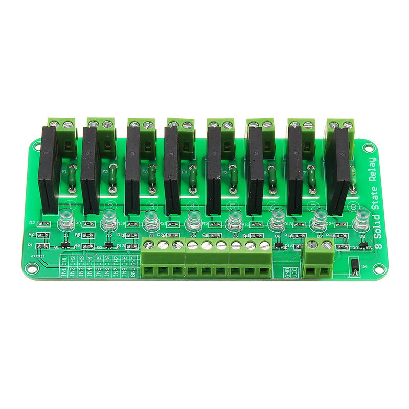 5V DC 2A 8 Channel Solid State Relay Module