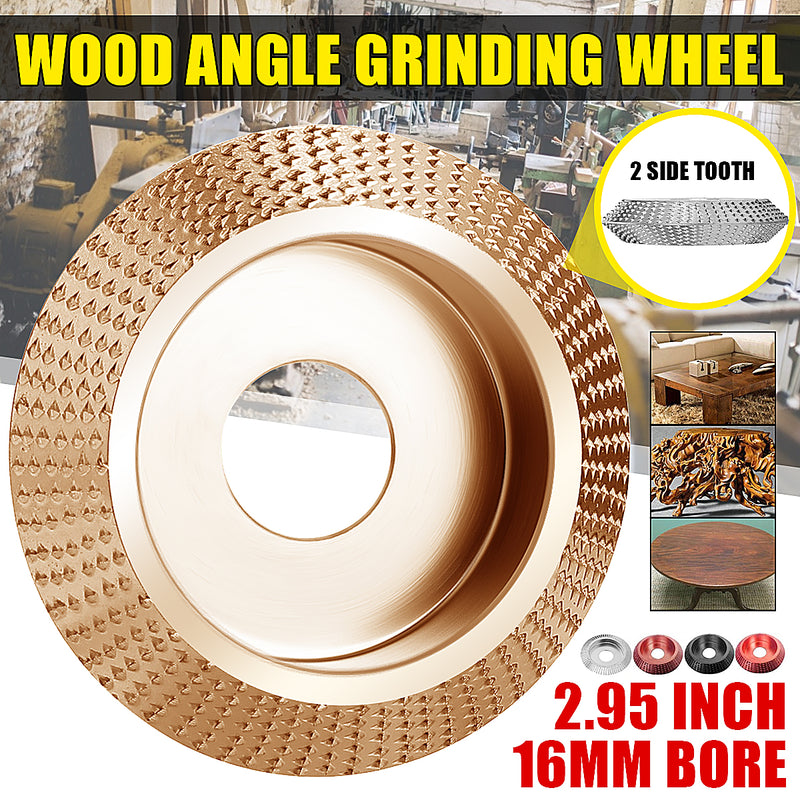 75mm 2 Side Grinding Wheel Sanding Carving Rotary Tool Abrasive Disc for Angle Grinder