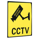 CCTV Surveillance Camera Sticker Warning Sign Security System Monitor Decal