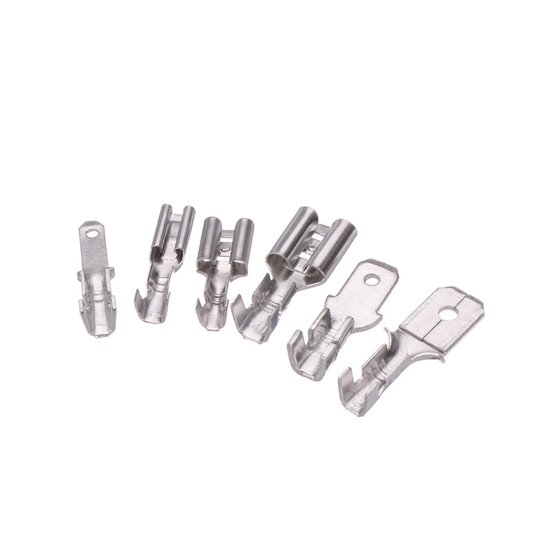 810pcs Insulated Male Female Wire Connector Electrical Wire Crimp Terminal 2.8/4.8/6.3mm Spade Connectors Kit