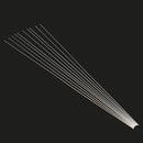 10pcs 2mm Diameter 35cm 13.8inch Length Aluminium Welding Rods Wire Electrode