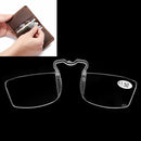 KCASA Mini Nose Resting Pocket Reading Glasses Presbyopic Clip Light Weight Strength