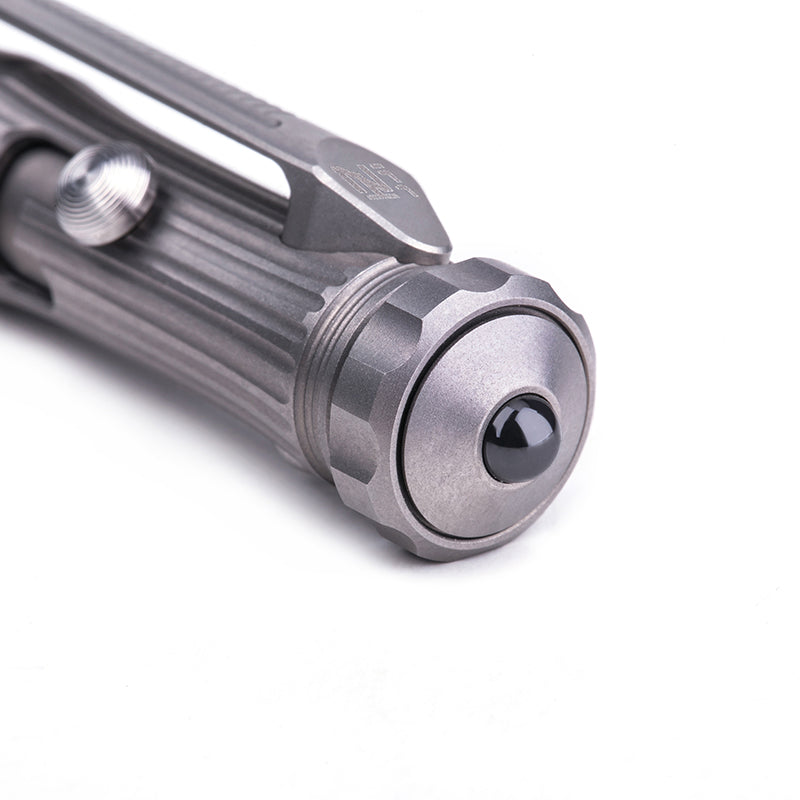 NEXTORCH Titanium Alloy 2 In 1 EDC Tactical Pen With Tungsten Steel Attack Head Writing Tool