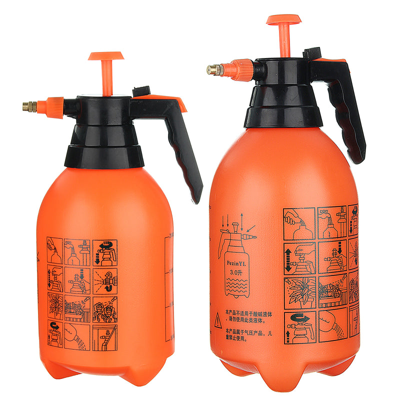 2L/3L Portable Chemical Pressure Sprinkler Bottle Garden Plant Irrigation Tools Pressure Sprayer
