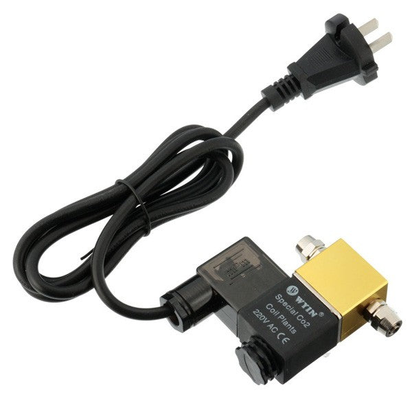 CO2 Agnetic Solenoid Valve DIY Automatic Switch Magnetic Valve 110V 220V Regulator