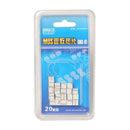 Overclocking 3MOS tube graphics card heat sink Small IC chip pure aluminum cooling pads