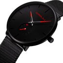 CRRJU 2150 Simple Dial Bright Needle Men Fashion Quartz Watch