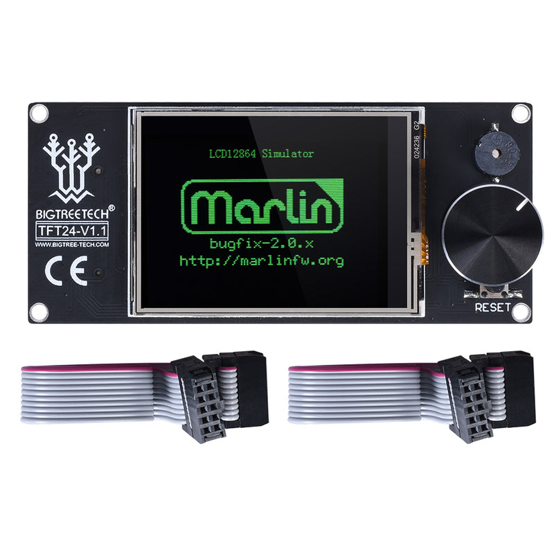 BIGTREETECH TFT24 V1.1 Touch Screen Display Compatible 12864LCD 3D Printer Parts VS MKS TFT2.4 For SKR PRO SKR V1.3 Ender-3