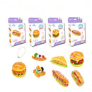 Jandoon DIY Crystal Mud DIY Clay Simulated Hamburger Toy Slime Squishy Bread Food Play Toy