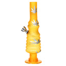 Multifunction Leaf Printing Acrylic Big Water Pipes