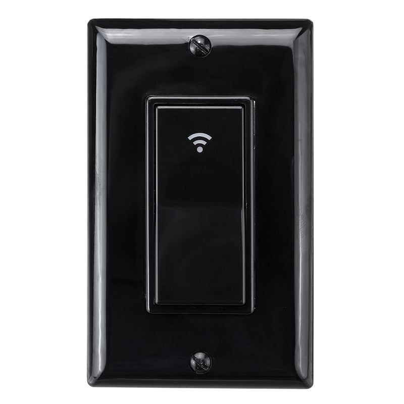 WIFI Smart Wall Light Touch Switch APP Timer 1 Gang For Alexa Google Home IFTTT