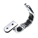 32mm/1.25inches Motorcycle Handlebar Mounts Clamp Clock Universal Silver