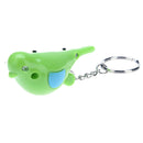 Outdooors Mini Smart Anti Lost Alarm Bird Keychain Whistle With LED light
