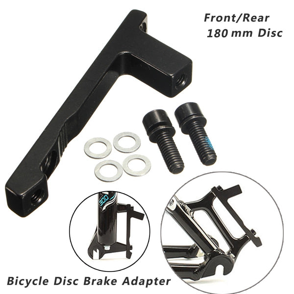 CNC Disc BrakE-mount Adaptor for 180mm Post Caliper To Post Fork Front Aluminium