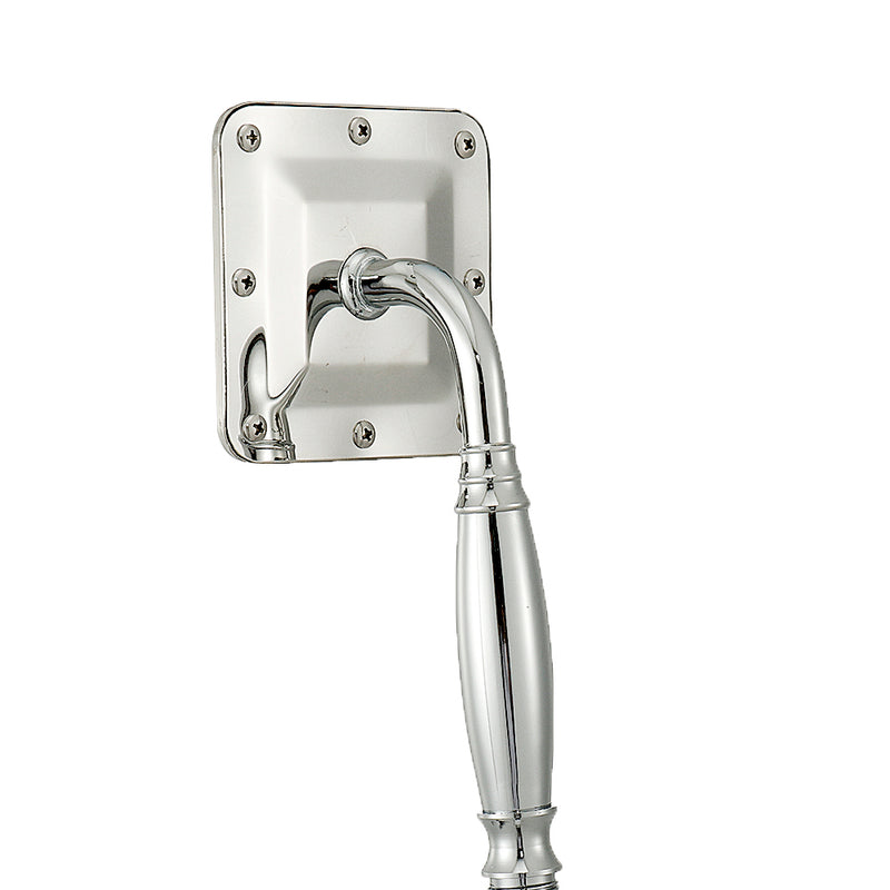 Stainless Steel Square Shape Silicone Water Outlet Bathroom Rainfall Shower Head