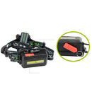 XANES BL-T76-B6 2500LM T6-4XPE-Blue LED Zoomable Motorcycle Cycling Hunting Camping Outdoor Headlamp