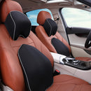 ROCK Car Seat Headrest Pillow Space Memory Foam Neck Lumbar Waist Back Support Cushion