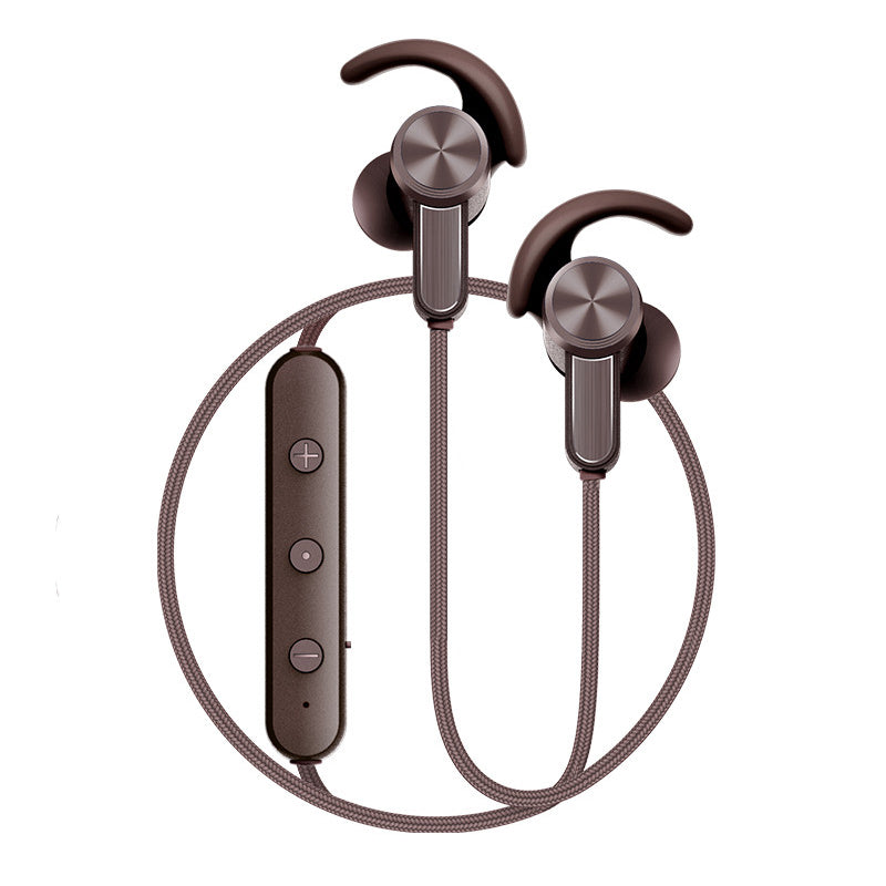 Tangmai Flexible Neckband Wireless bluetooth Earphone Stereo Sports Headphone for iPhone 8 Xiaomi 6X