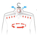 Portable Cloths Dryer Travel Mini Folding Electric Quickly Drying Machine Heater with Shoe Drying