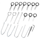 20pcs Professional Car Radio Removal Key Tools Kit