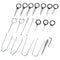20pcs Professional Car Radio Removal Key Tools Kit