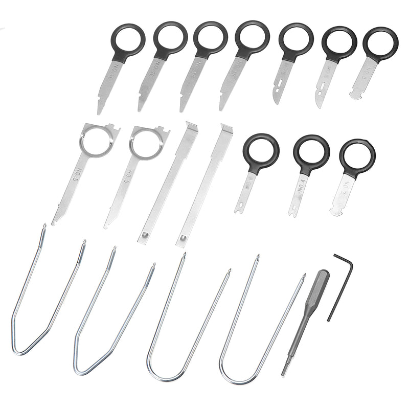 20pcs Professional Car Radio Removal Key Tools Kit
