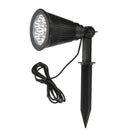 Solar 7 LED Color Changing Spot Light Wall Garden Outdoor Yard Landscape Lamp