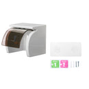 Bathroom Tissue Box Adhesive Waterproof Plastic Roll Paper Storage Holder Rack