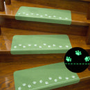 Honana WX-M3 Luminous Stair Mat Step Floor Carpet Easy Clean Door Anti Skid Mats Self-adhesion Rug