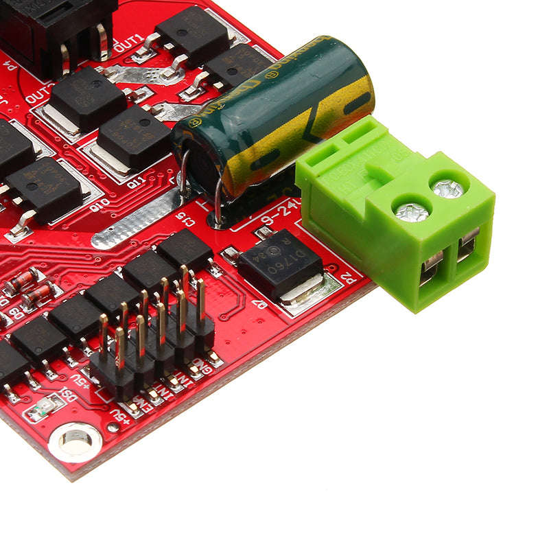 XY-160D 7A 160W L298  PWM Speed Controller Dual DC Motor Drive Module Industrial Grade