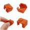 Hotend Silicone Case Insulation Sock For V6 PT100 Aluminum Block 3D Printer Part