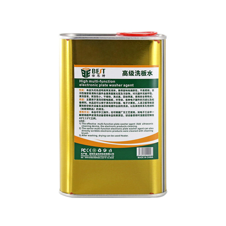 BEST 1000ml Electronic Ultrasonic PCB Washer Agent Circuit Board Cleaner Ash Rosin Cleaning