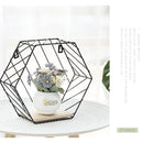 Large Wall Mounted Shelf Industrial Decorative Storage Display Hexagon Shelf Rack