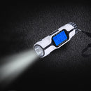Portable Travel World Time Alarm Clock Electronic Calendar Multifunction LED Light Torch LCD Display