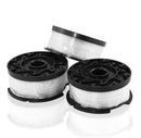 Nylon Rope Replacement Spool Grass Rope Set for BLACK DECKER AF-100-3ZP Vacuum Cleaner