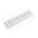 200pcs 5W 5 ohm 5R Ceramic Cement Resistor