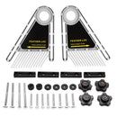 Drillpro Multi-purpose Double Feather Board Set for Table Saws Router Table Miter Saws Miter Gauge Slot
