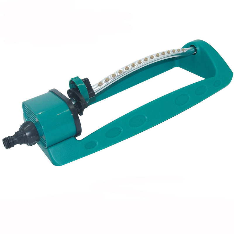 Garden 15 Holes Sprinklers Plastic Aluminum Tube Swing Sprayer Nozzle 120 Lawn Irrigation Tools