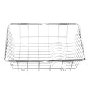Stainless Steel Adjustable Strainer Sink Drain Basket Rack Holder Kitchen Tool