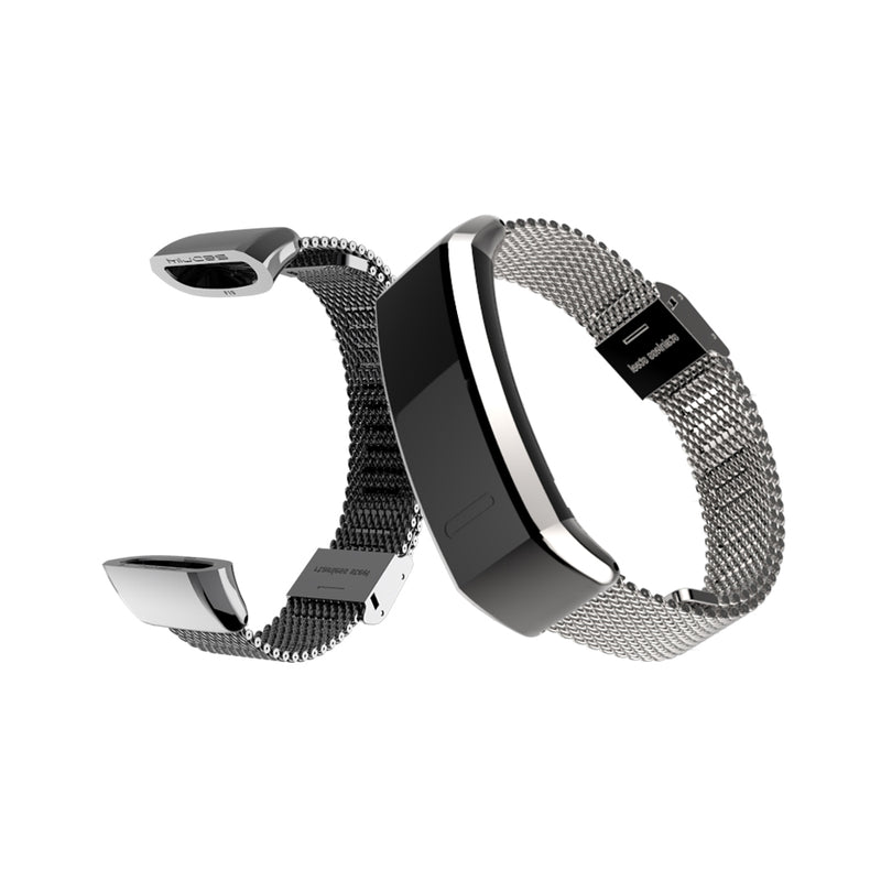 Mijobs Stainless Steel Strap Smart Watch Band for Huawei Sport Band 2 pro B29 B19 Smart Watch