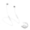 [bluetooth 5.0] Mini Sport Magnetic Wireless Headset Hifi Stereo Sound Wired Control Neckband Earphone With Portable Charging Box